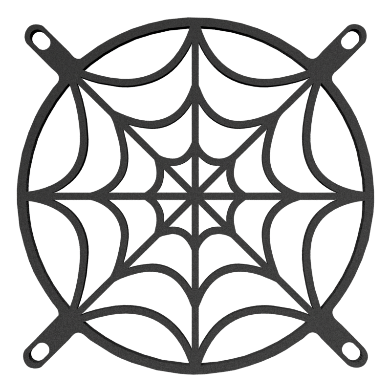 140mm Full Web Fan Cover