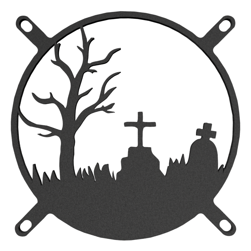 120mm Grave 1 Fan Cover