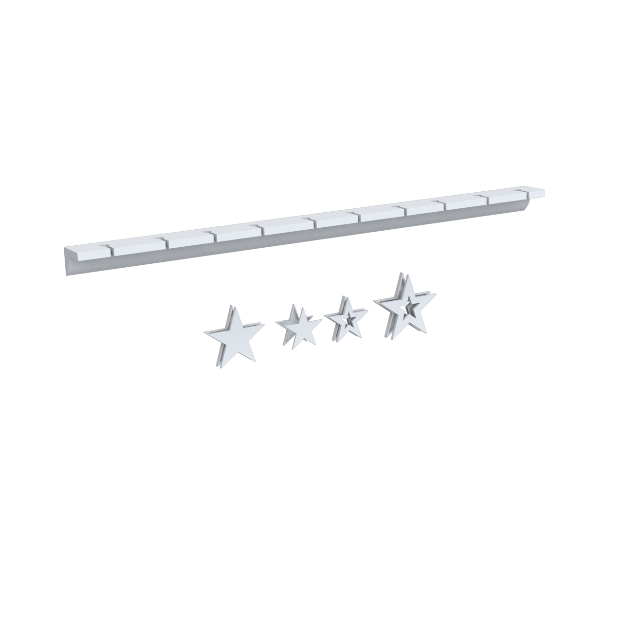 FNAF-Inspired Stars STL