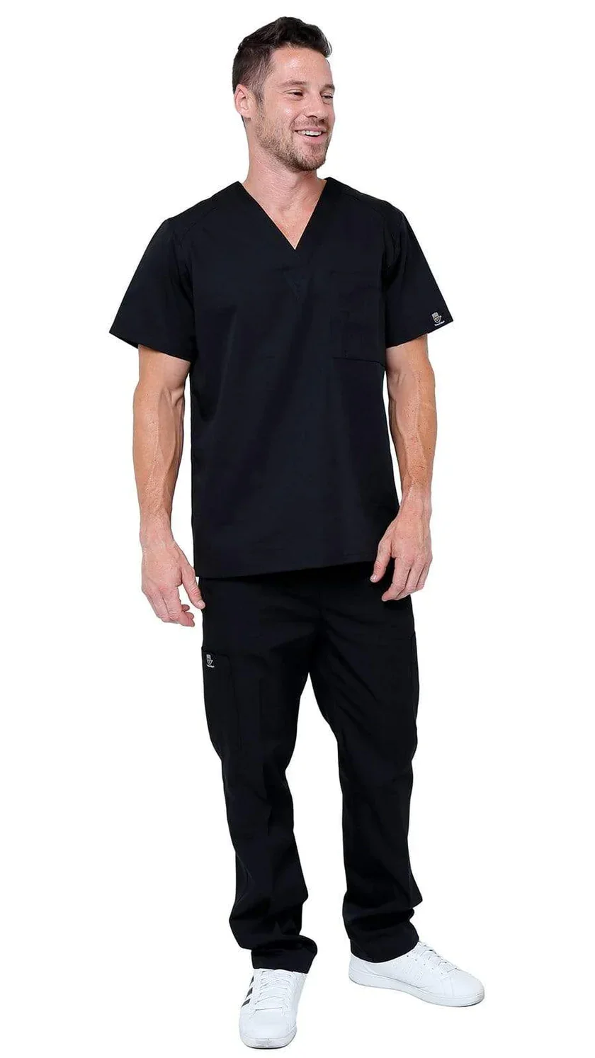 101 blackdress-a-med-men-s-lightweight-6-pocket-classic-uniform-scrubs-5819954855987.webp