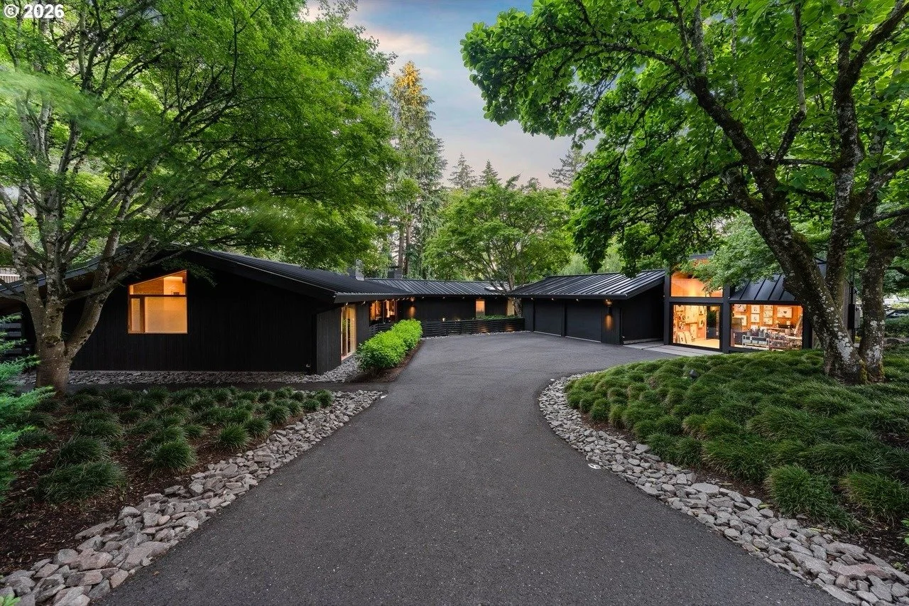 This week in Danny&rsquo;s Digest: A private 1954 mid-century modern rambler reimagined by Skylab Architecture with vaulted wood ceilings, skylights, a Paul McKean-designed live/work studio, Huum sauna, cold plunge, outdoor kitchen, and detached gues
