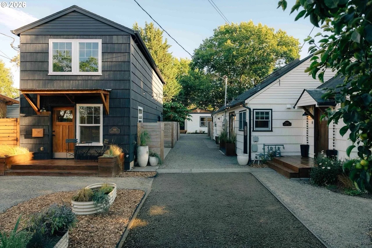 This week in Danny&rsquo;s Digest: A one-of-a-kind Cully 3-home compound with a 1938 farmhouse, two detached ADUs, private yards, a separate workshop and greenhouse, and my favorite detail: the garage-style door that opens the kitchen straight into t