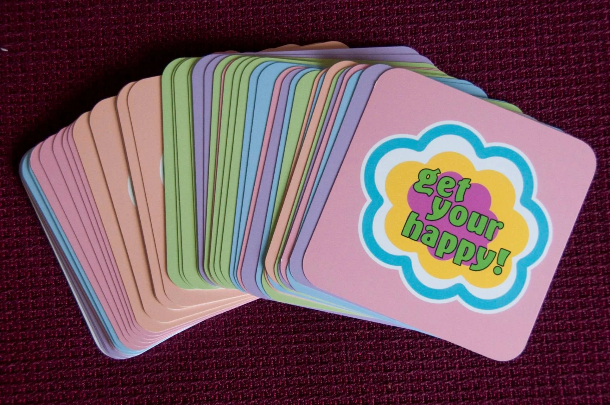 get your happy card game positivity play connection