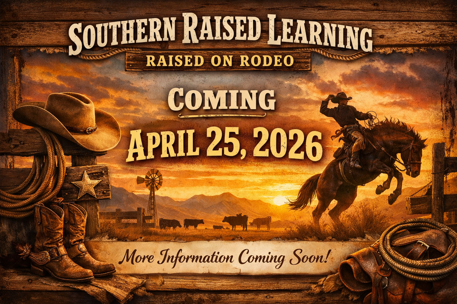 Southern Raised Learning Gala 2026 Raised on Rodeo