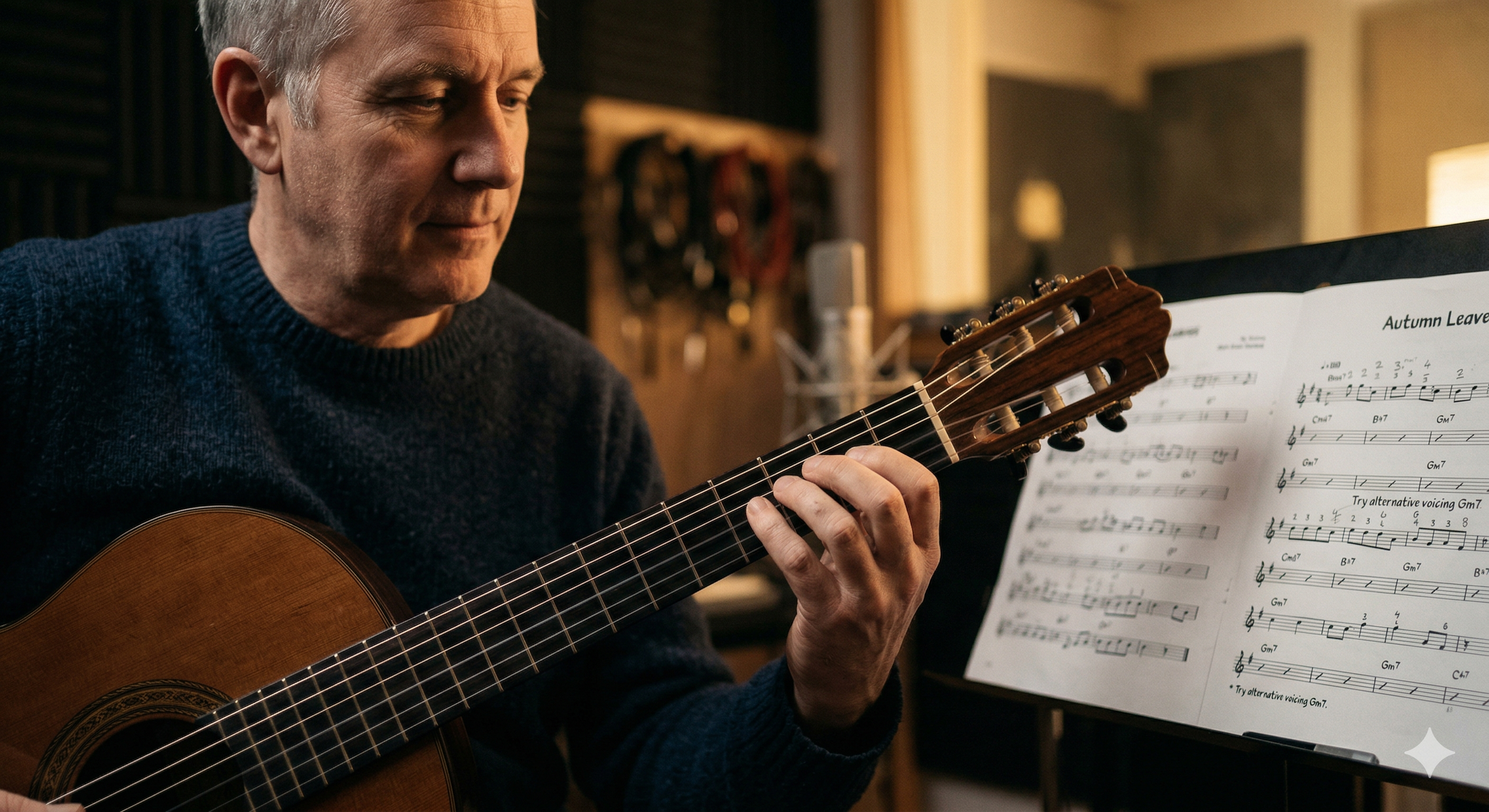 Voice Leading on Complex Tunes: How to Get Information from the Chord Melody