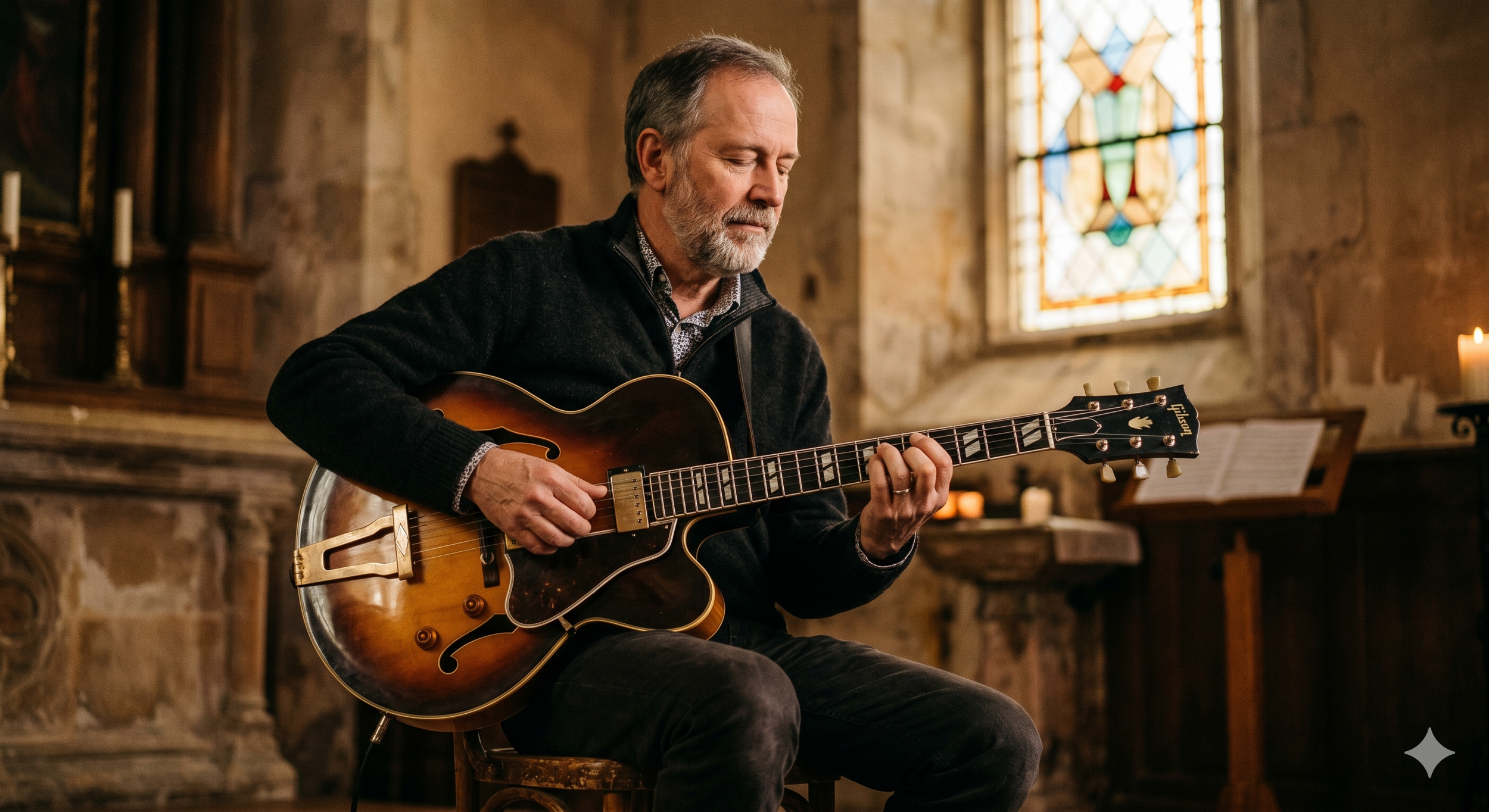 How to Play Jazz Guitar Over Church and Pop Music