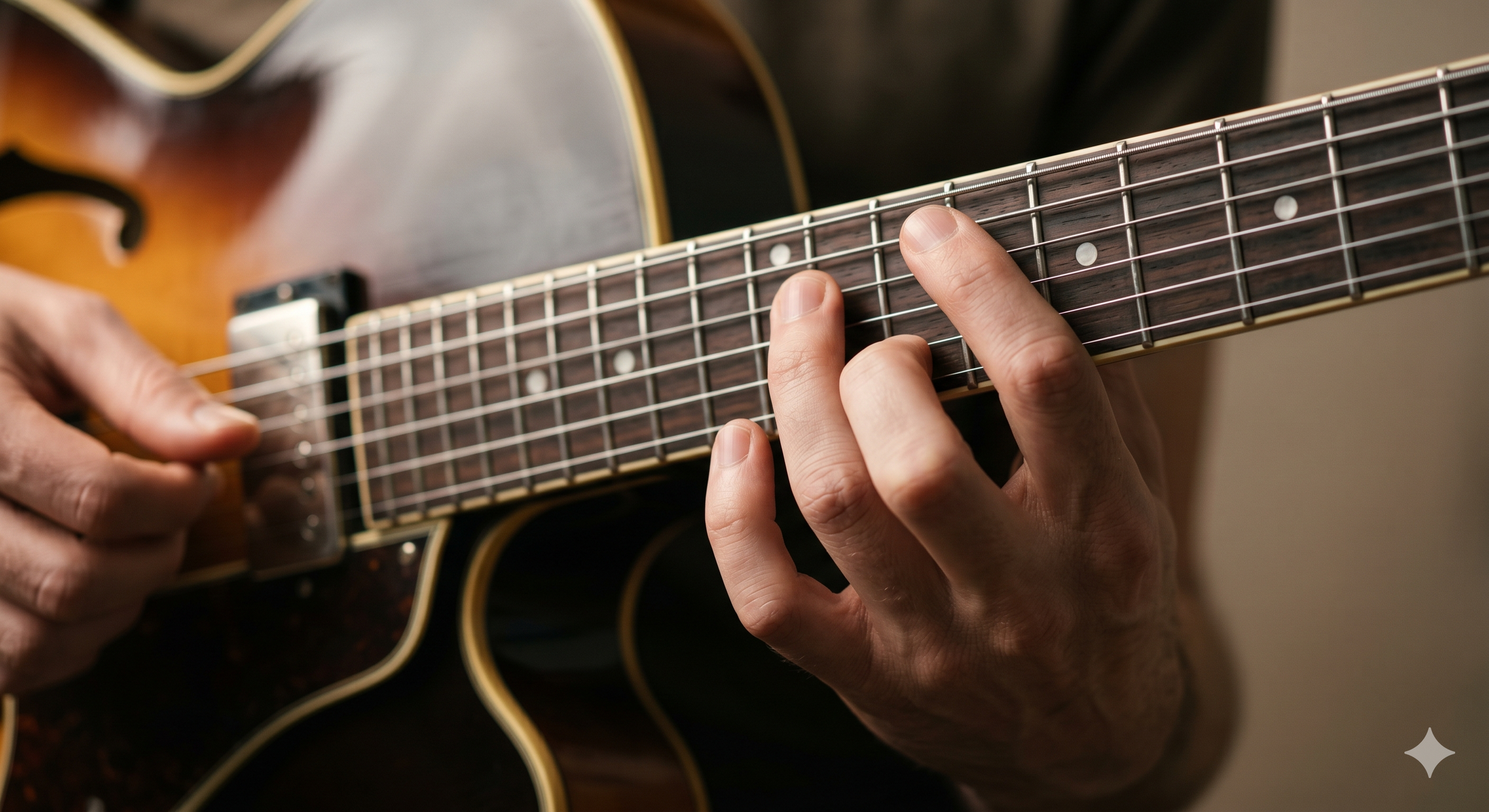 Sparse Jazz Guitar Comping With Shell Voicings: How to Comp Yourself