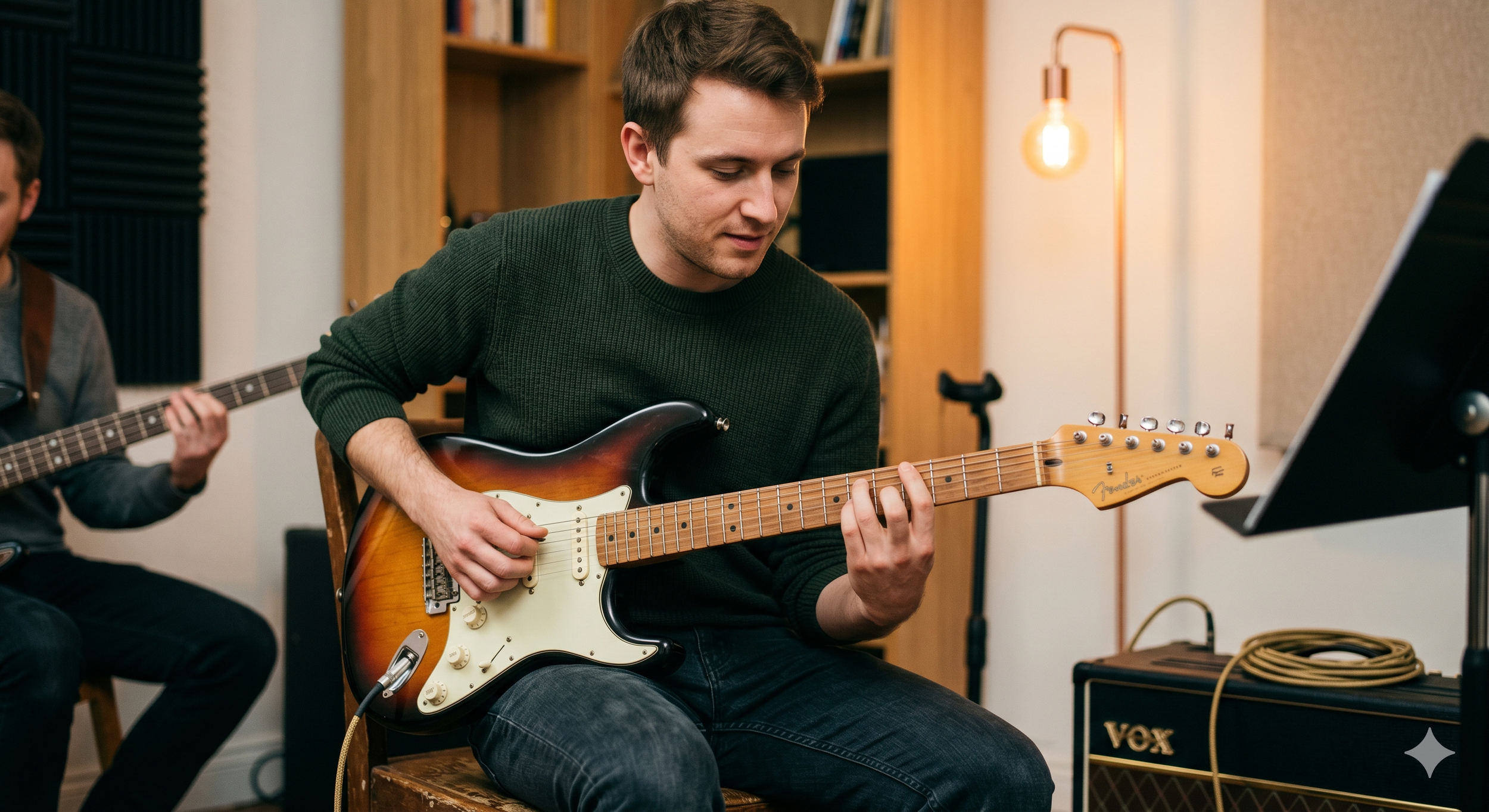 Guide Tones and Voice Leading in Church Music With Triad Cycles on Guitar