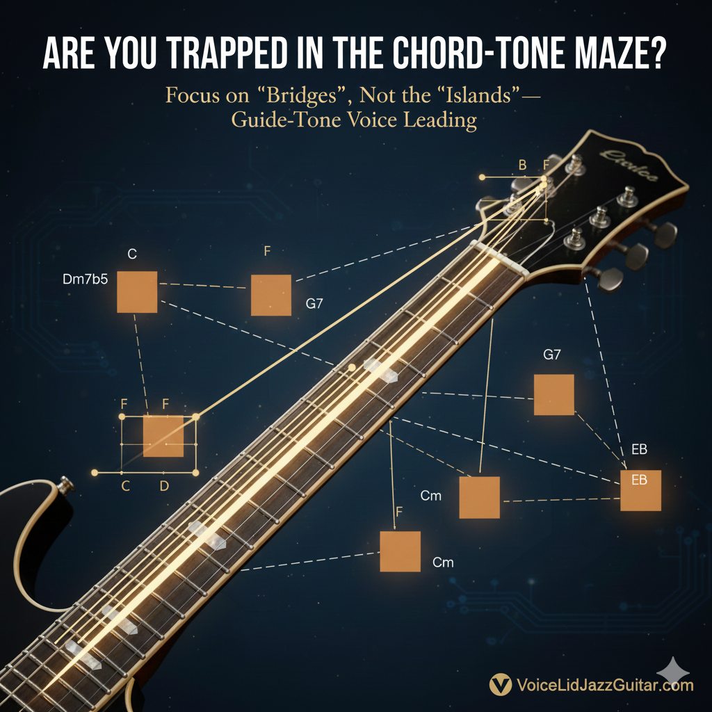 Beyond Chord Tones: The Secret to Fluid II-V-I Lines on Jazz Guitar