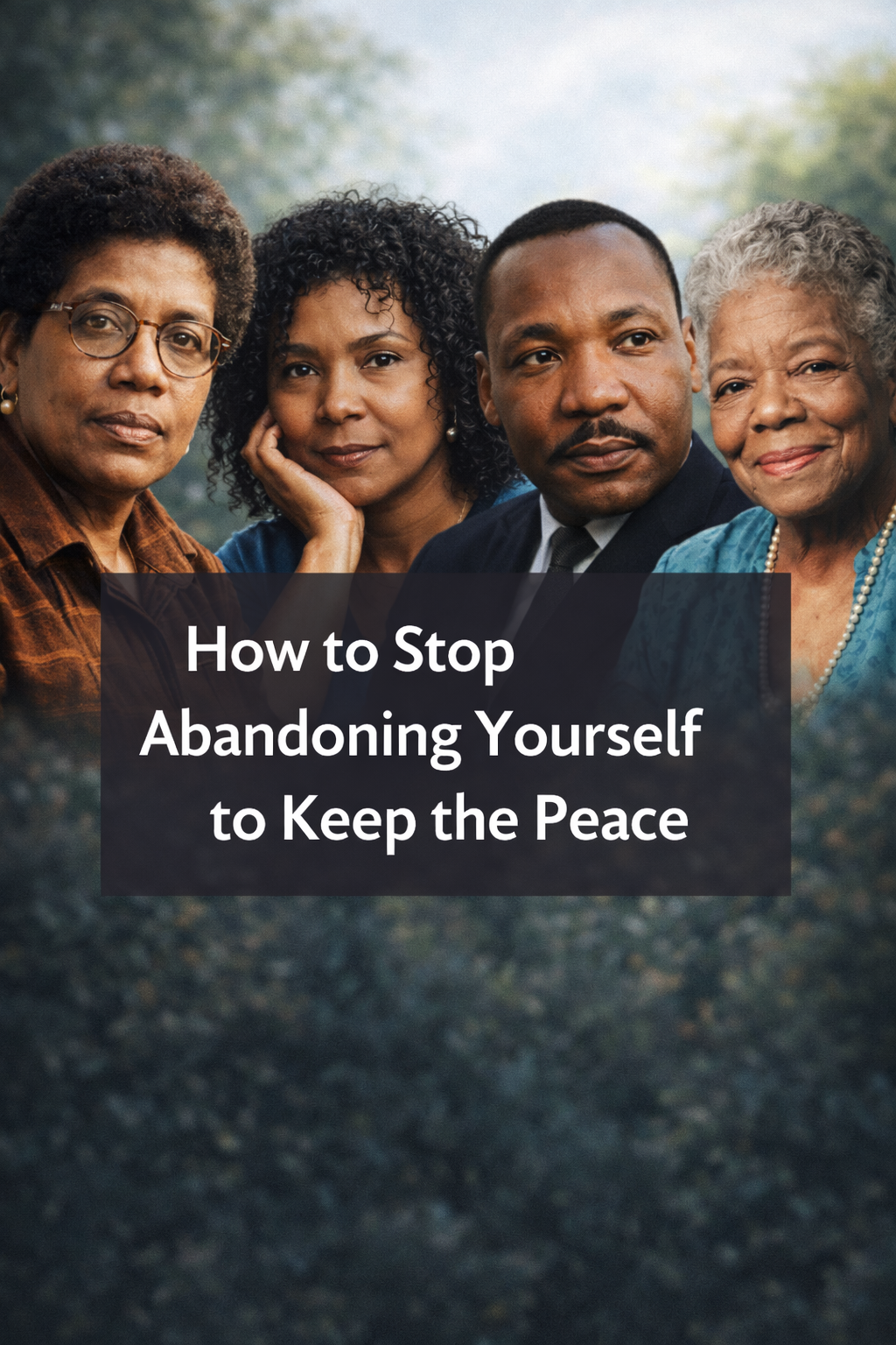 How to Stop Abandoning Yourself to Keep the Peace?