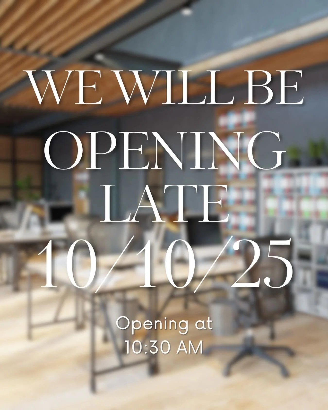 We are opening a little late tomorrow morning to spend some time having a team appreciation event with our employees! We are looking forward to celebrating together and recognizing all of their hard work and dedication. 
Our office will open at 10:3