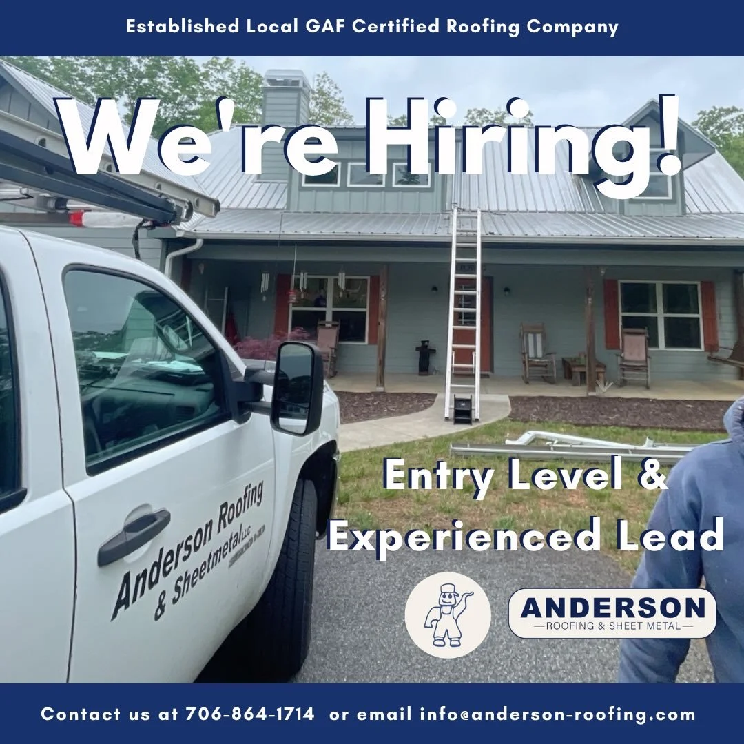 📢Hiring as we Grow📢

We are on the hunt for the next two team members to join our crew! We are hiring both an experienced roofing crew lead, as well as an entry level technician. 

Interested in more details? 

Check out our listings on the chamber