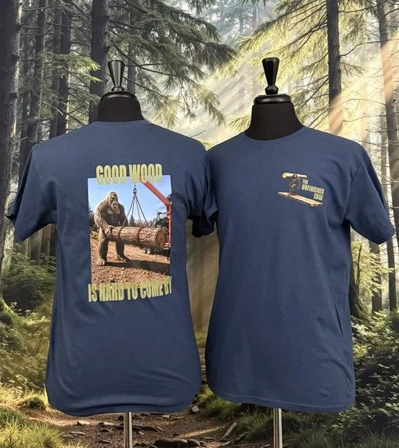Good Wood Is Hard To Find Graphic T-Shirt | The Unfinished Edge