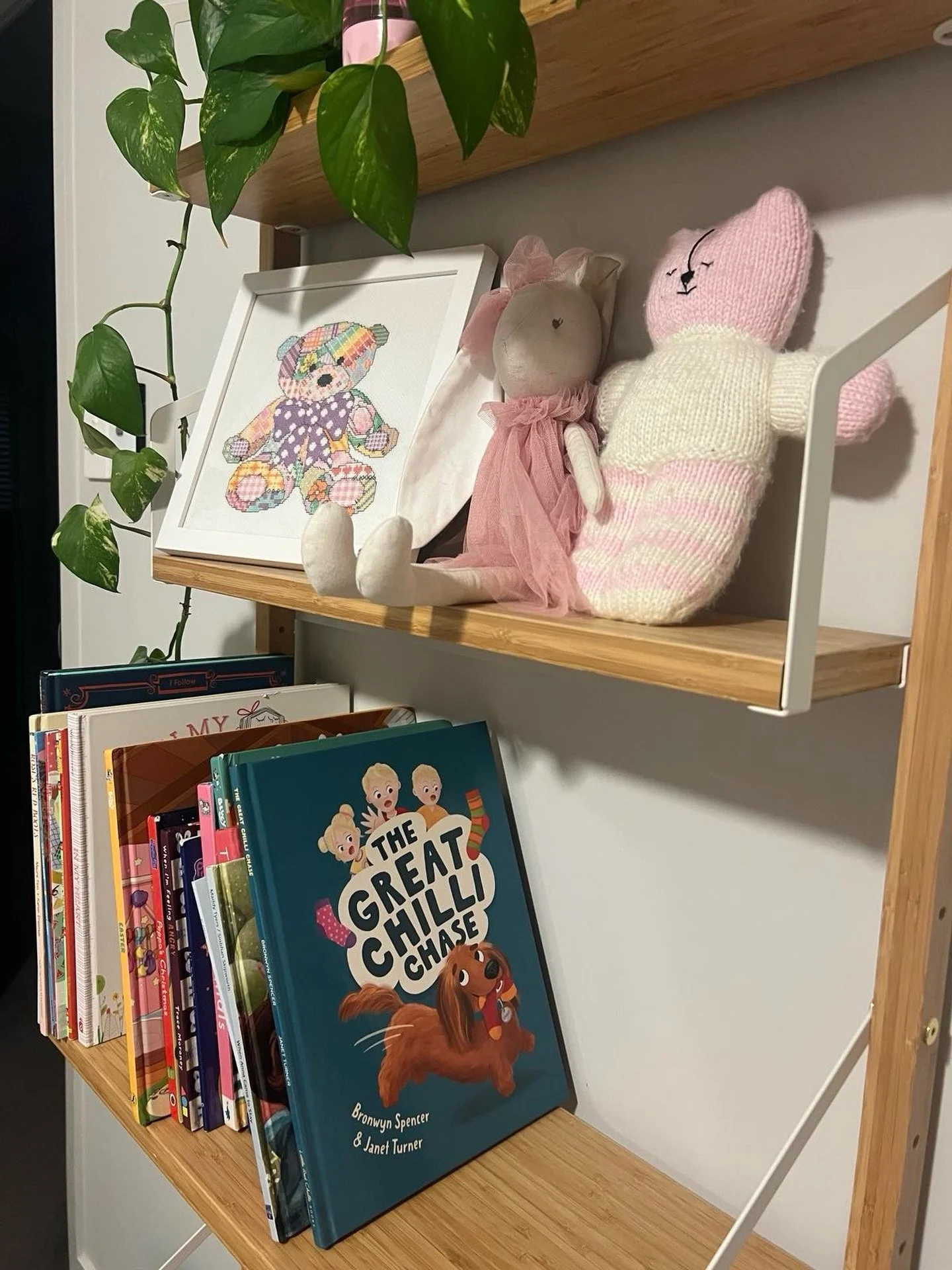 I love seeing The Great Chilli Chase on your bookshelves at home🥰📚🌶️.

Thanks to everyone who has shared photos of our book being enjoyed, whether it&rsquo;s on the bookshelf, in the book bag, in the car - wherever you read it - we love seeing it!
