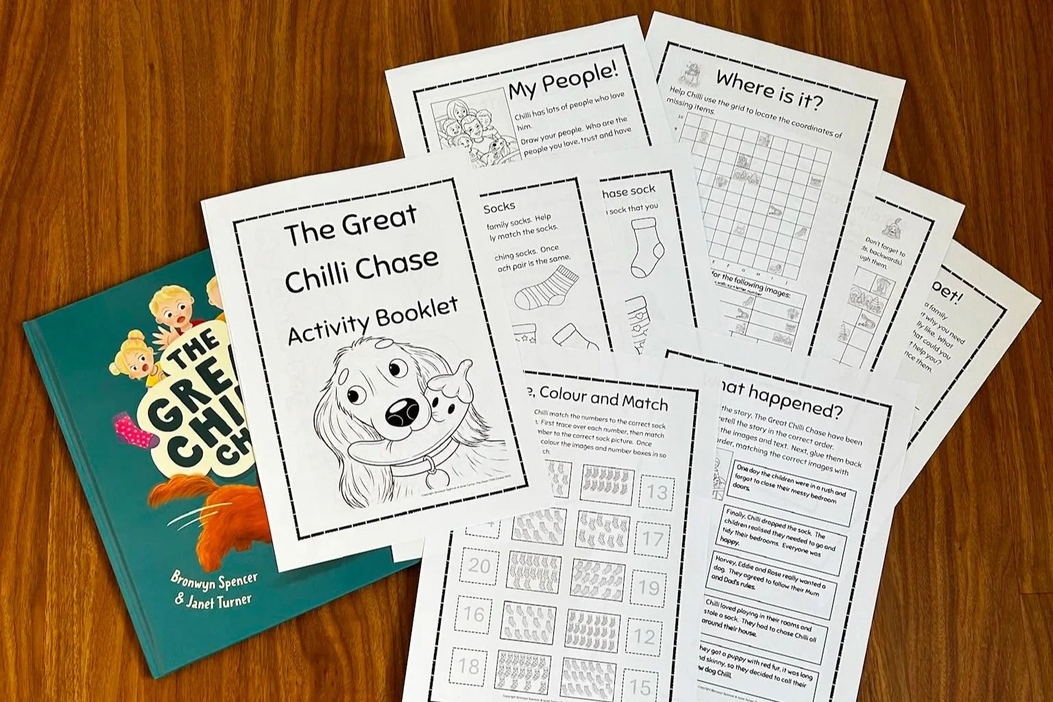 The Great Chilli Chase Activity Booklet