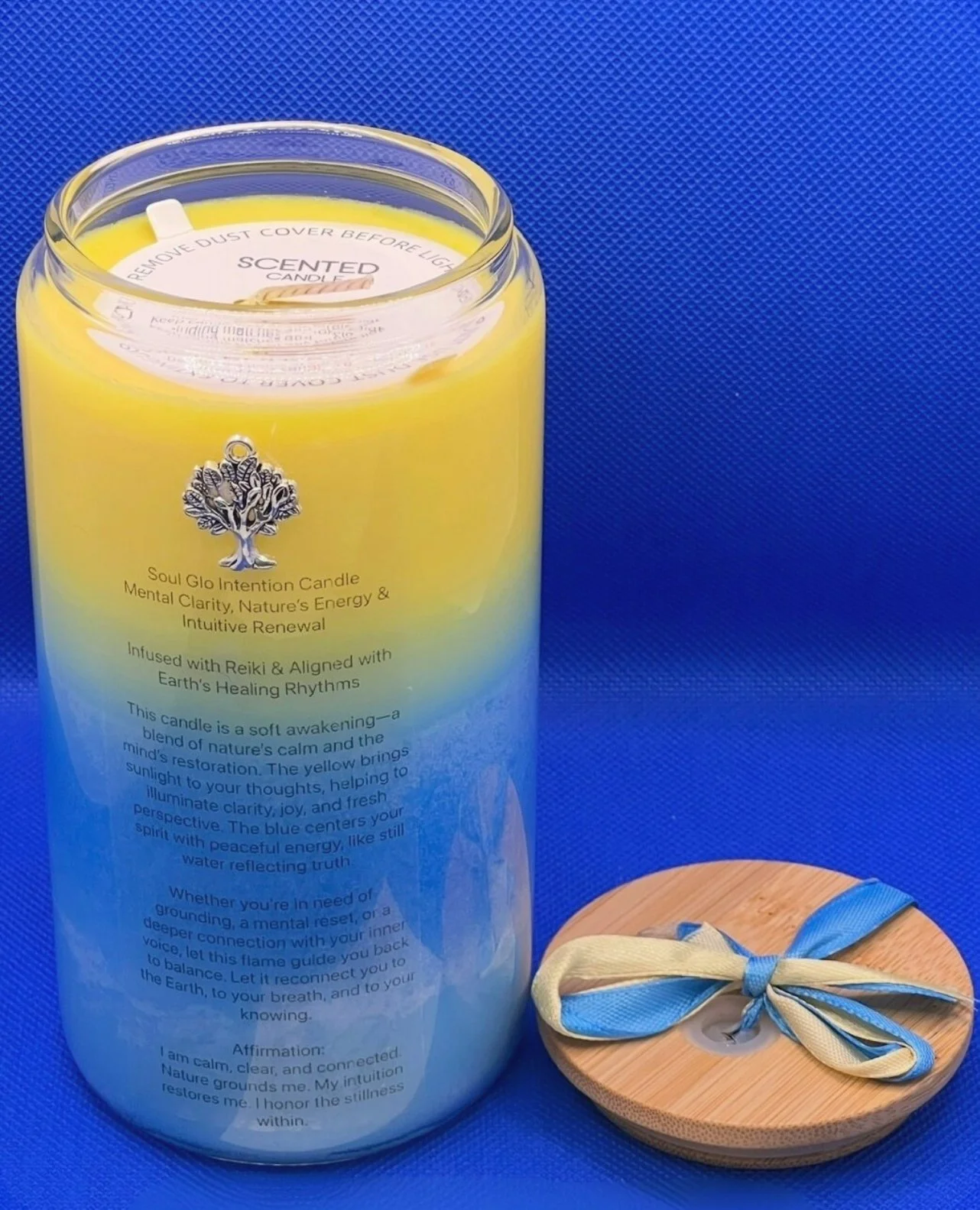 Soul Glo: Mental Clarity, Nature’s Energy & Intuitive Renewal Intention Candle