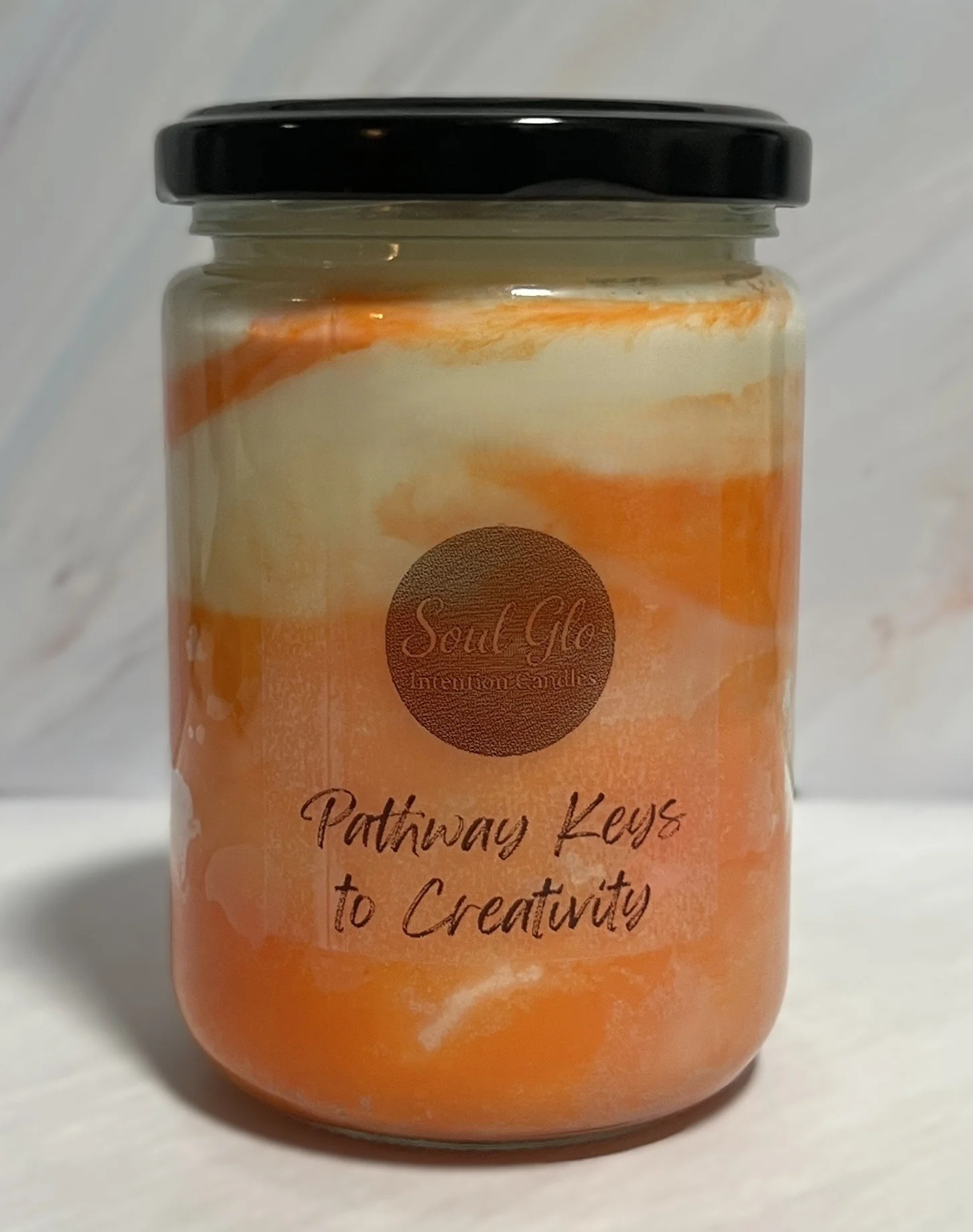 Pathway Keys to Creativity Candle with black top.jpg