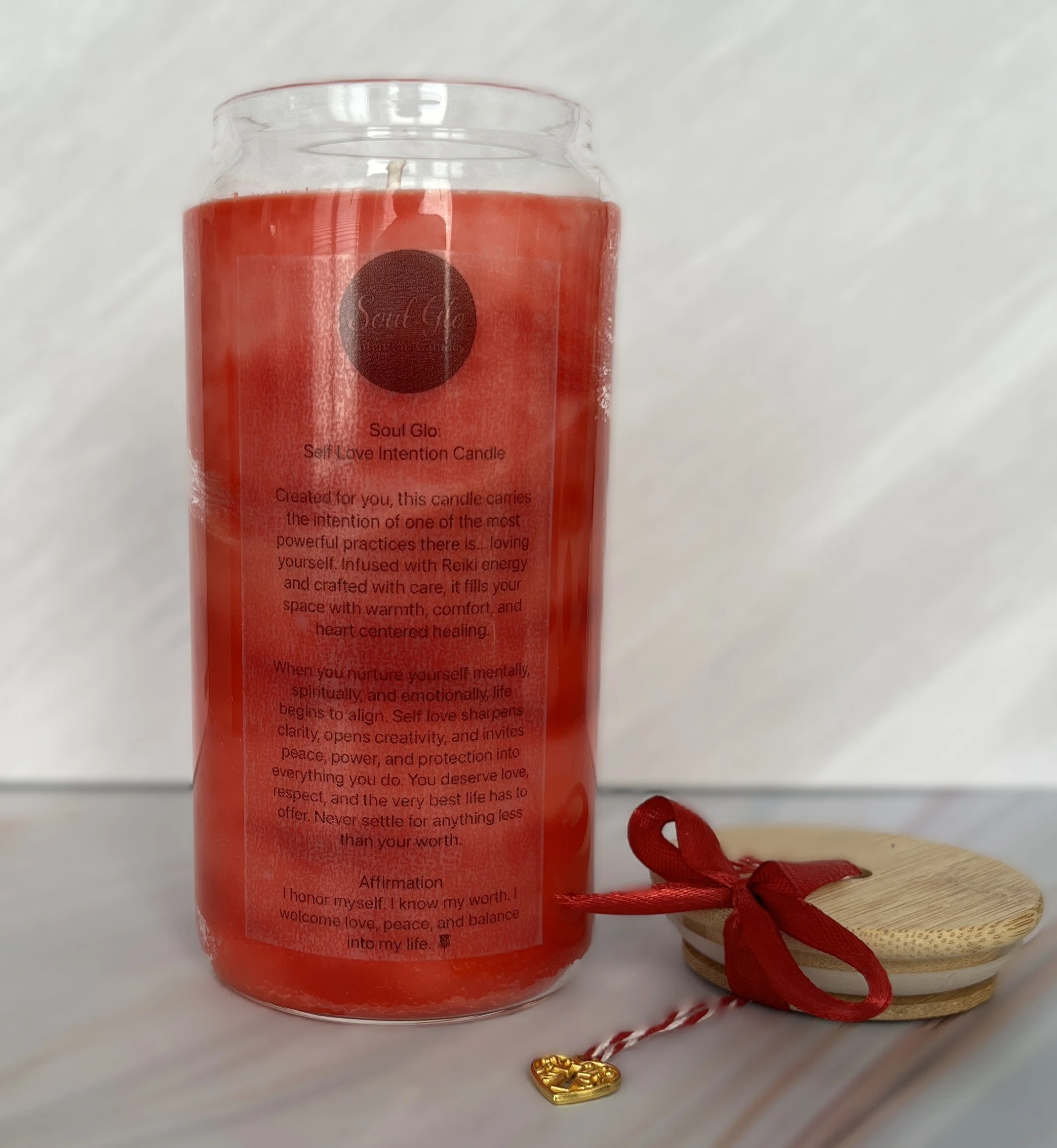 Soul Glo: Self Love Intention Candle
