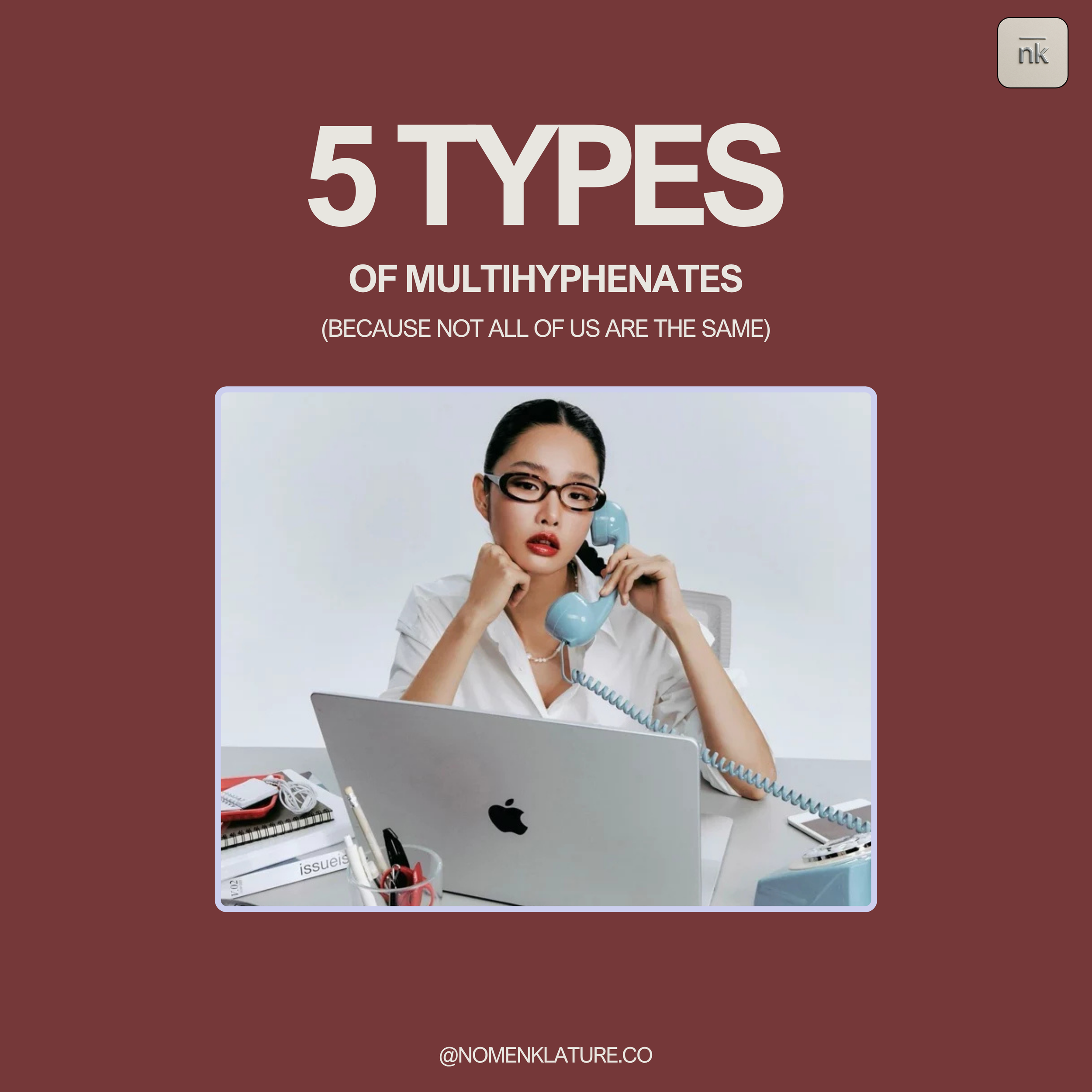 📁From the NK™ desk: Which Multihyphenate archetype are you? 🪐
Not all multihyphenates are the same— some of us thrive under structure and focus on strategy while others have to be truly inspired to take the first step.