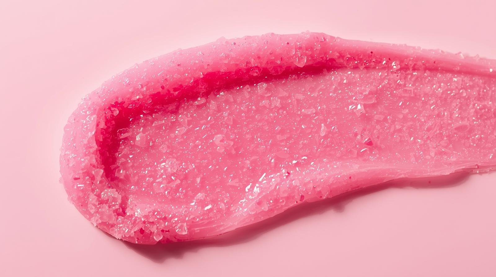 pink sugar scrub smeared.jpg