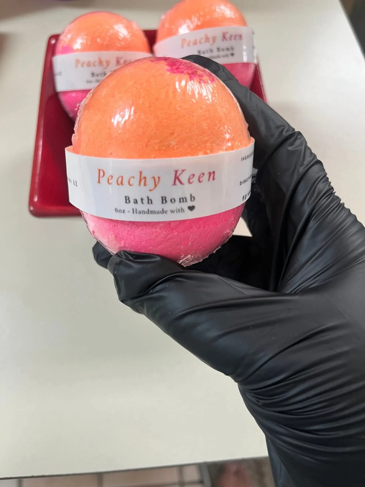 Peachy Keen Bath Bomb