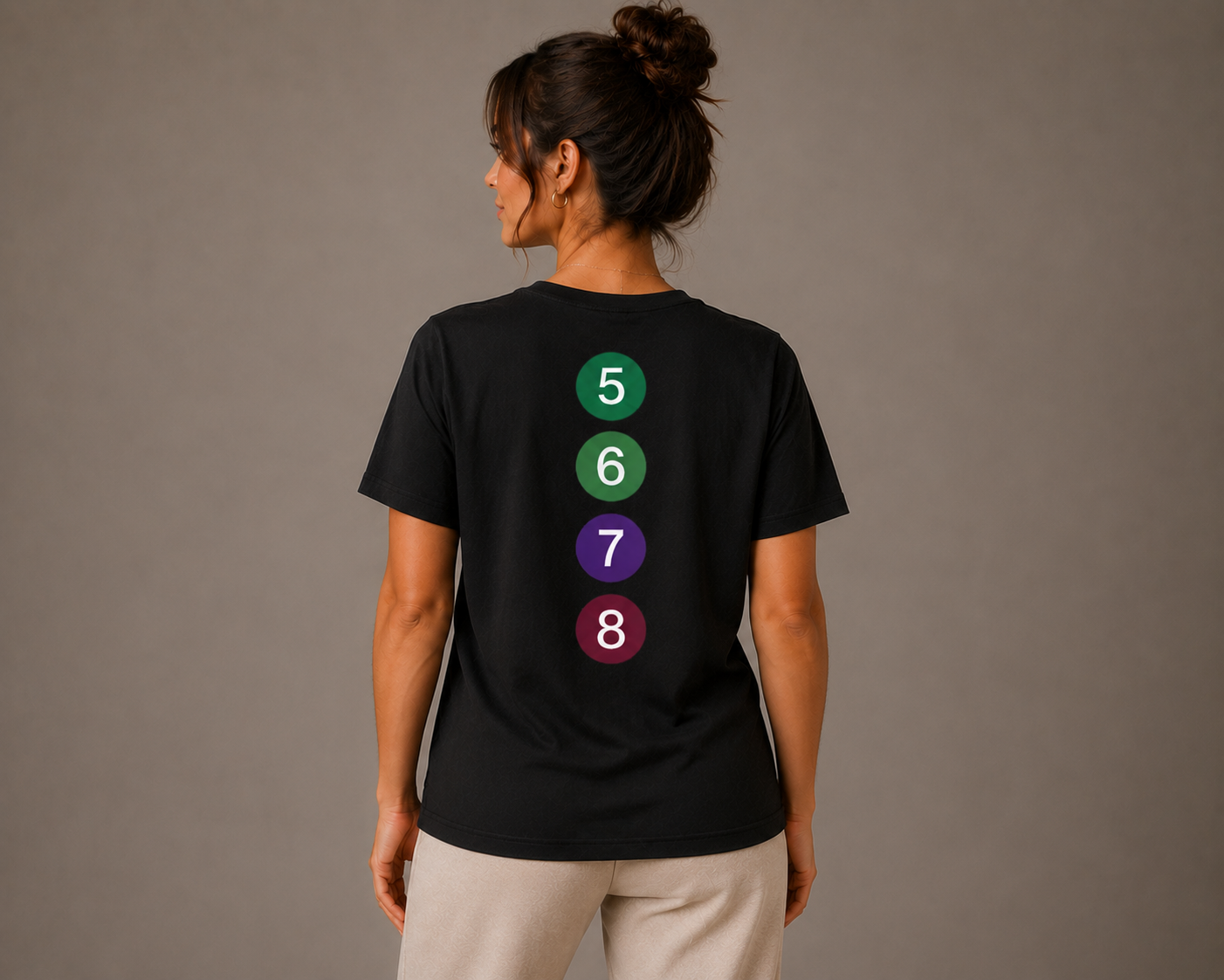subway line t shirt, female, back.png