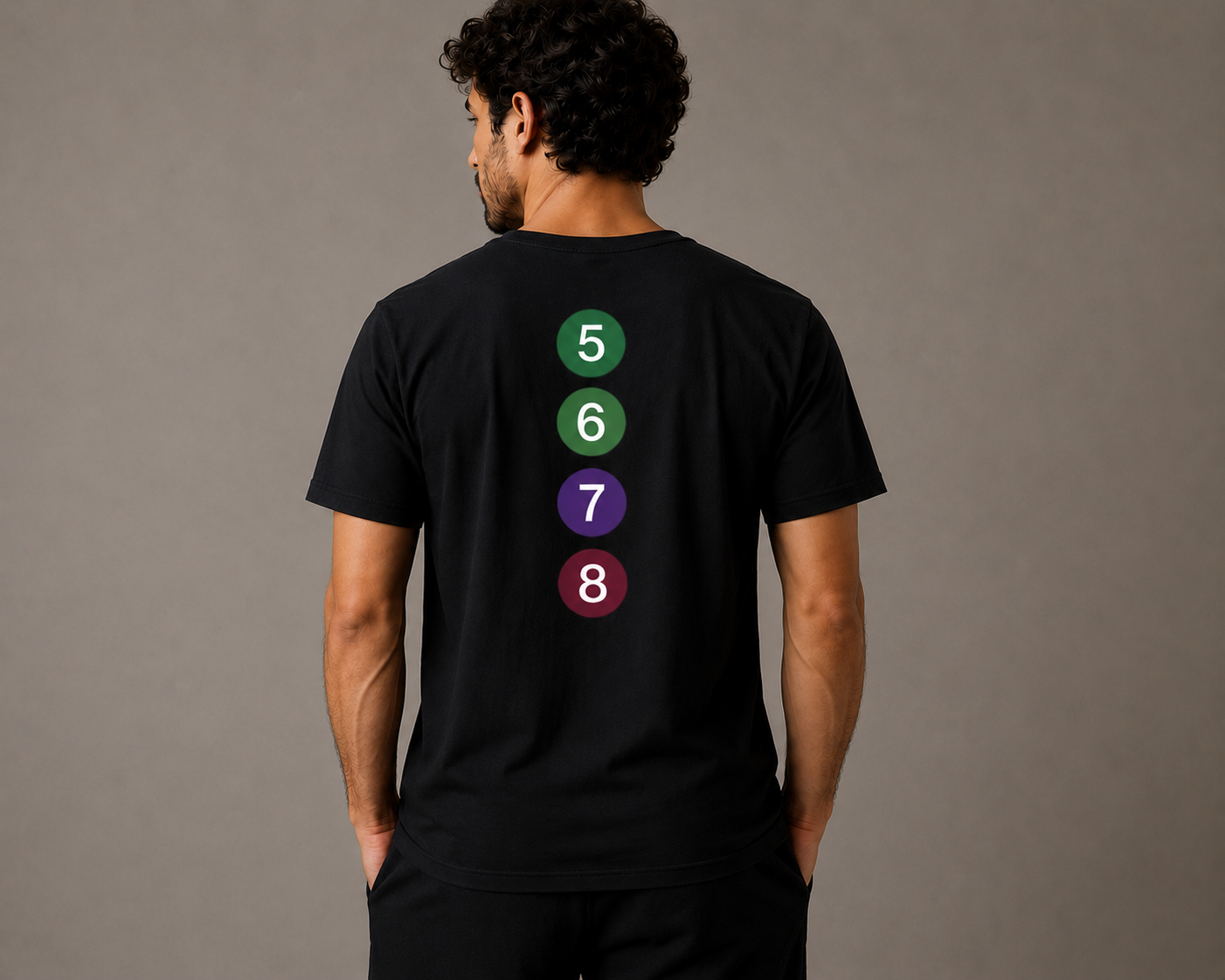 subway line t shirt, male, back.png