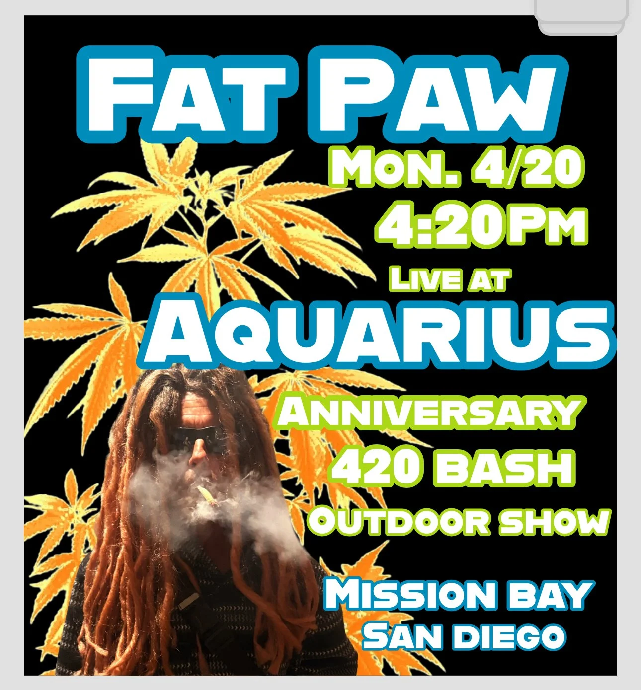 Aquarius Anniversary and 420 Bash!