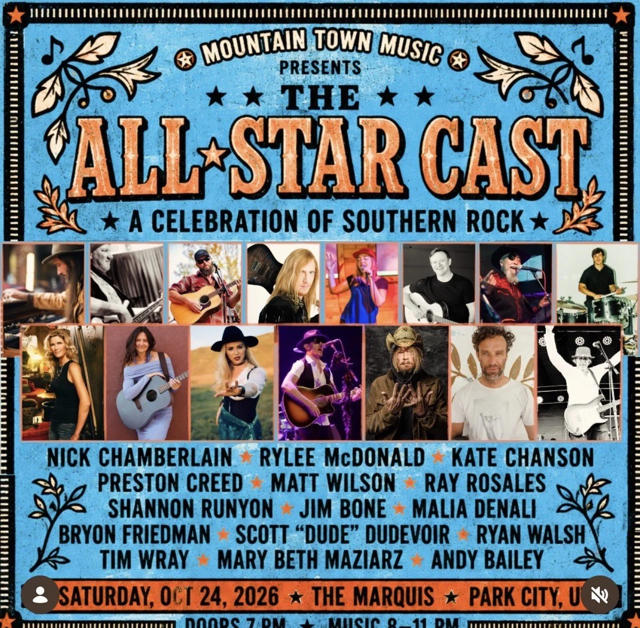the Marquis -Tim Wray with Allstar tribute to Southern Rock