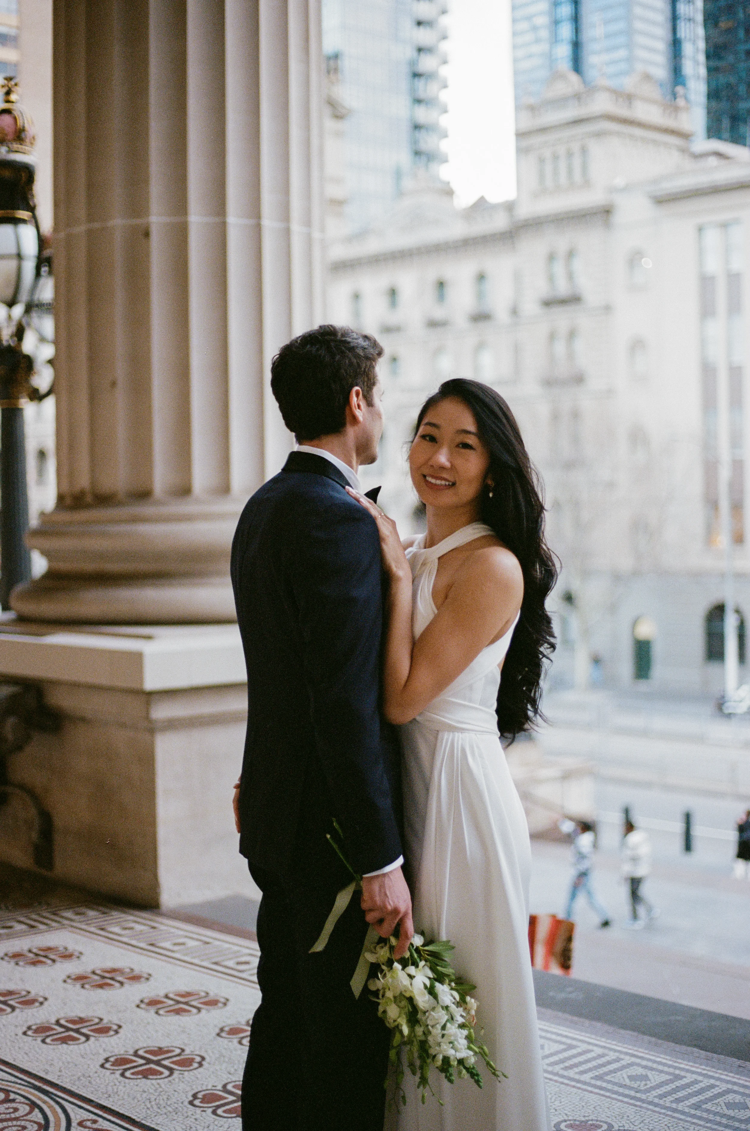 Parliament house & Carlton Gardens Melbourne pre-wedding film2.webp