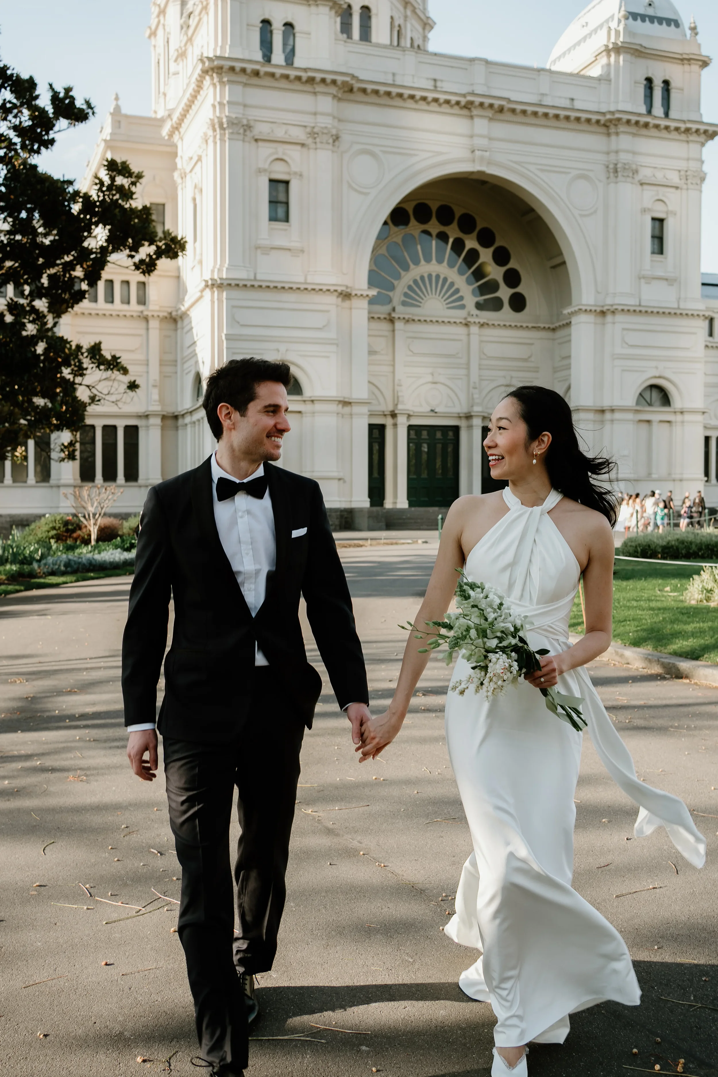 Parliament house & Carlton Gardens Melbourne pre-wedding5.webp