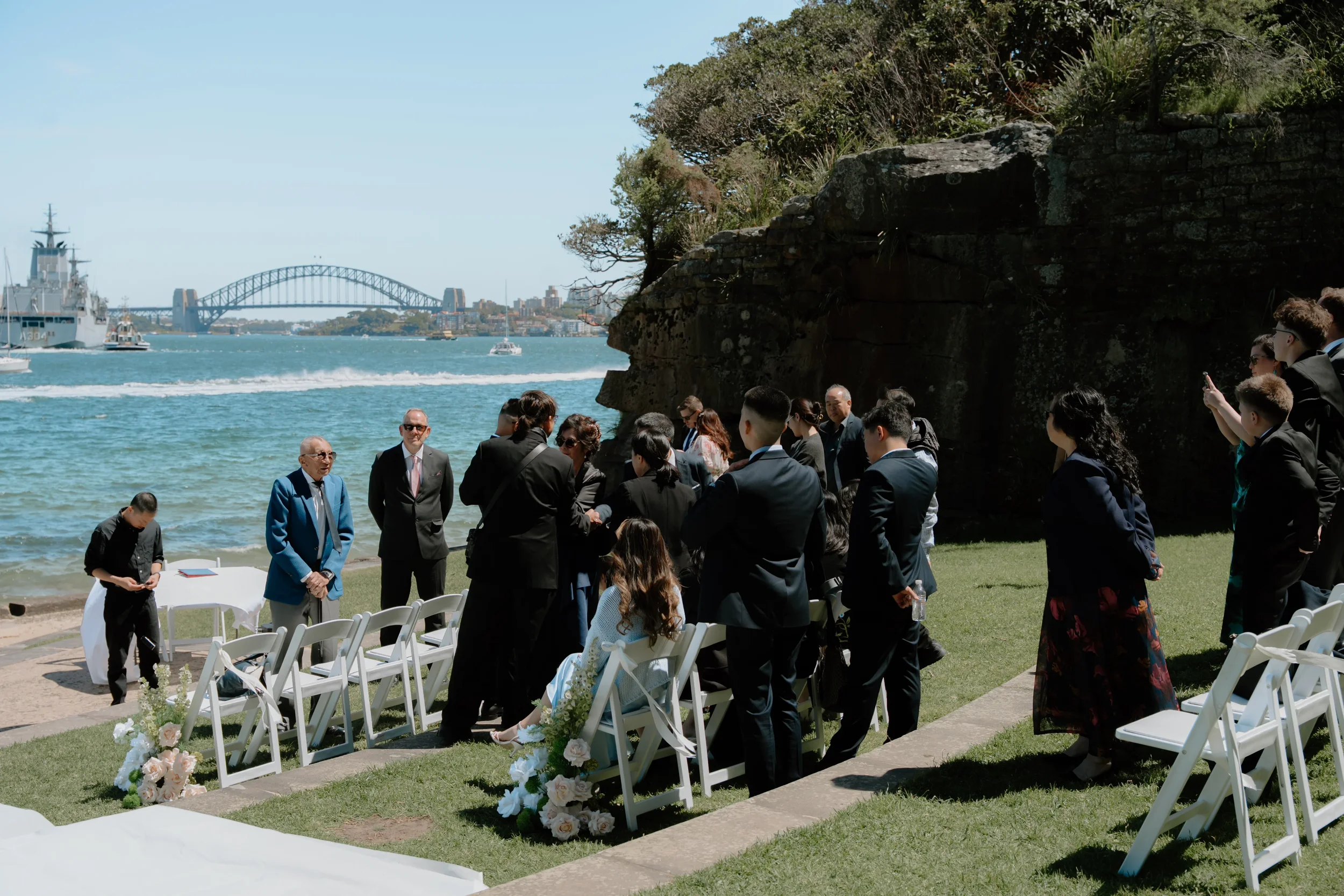 Bradleys Head Ampitheatre Mosman Wedding2.webp