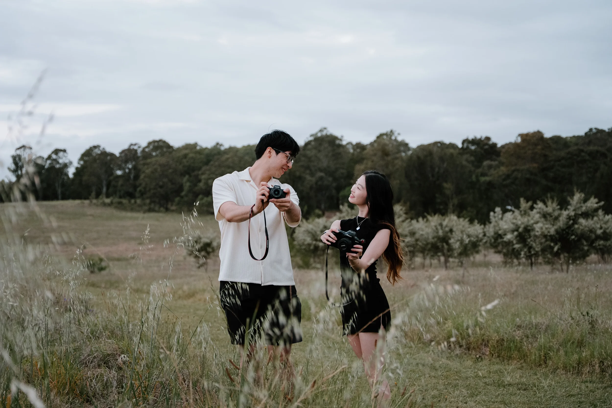 Nicky and Edward, Sydney wedding photographer and videographer duo behind Laced in Vows behind Laced in Vows
