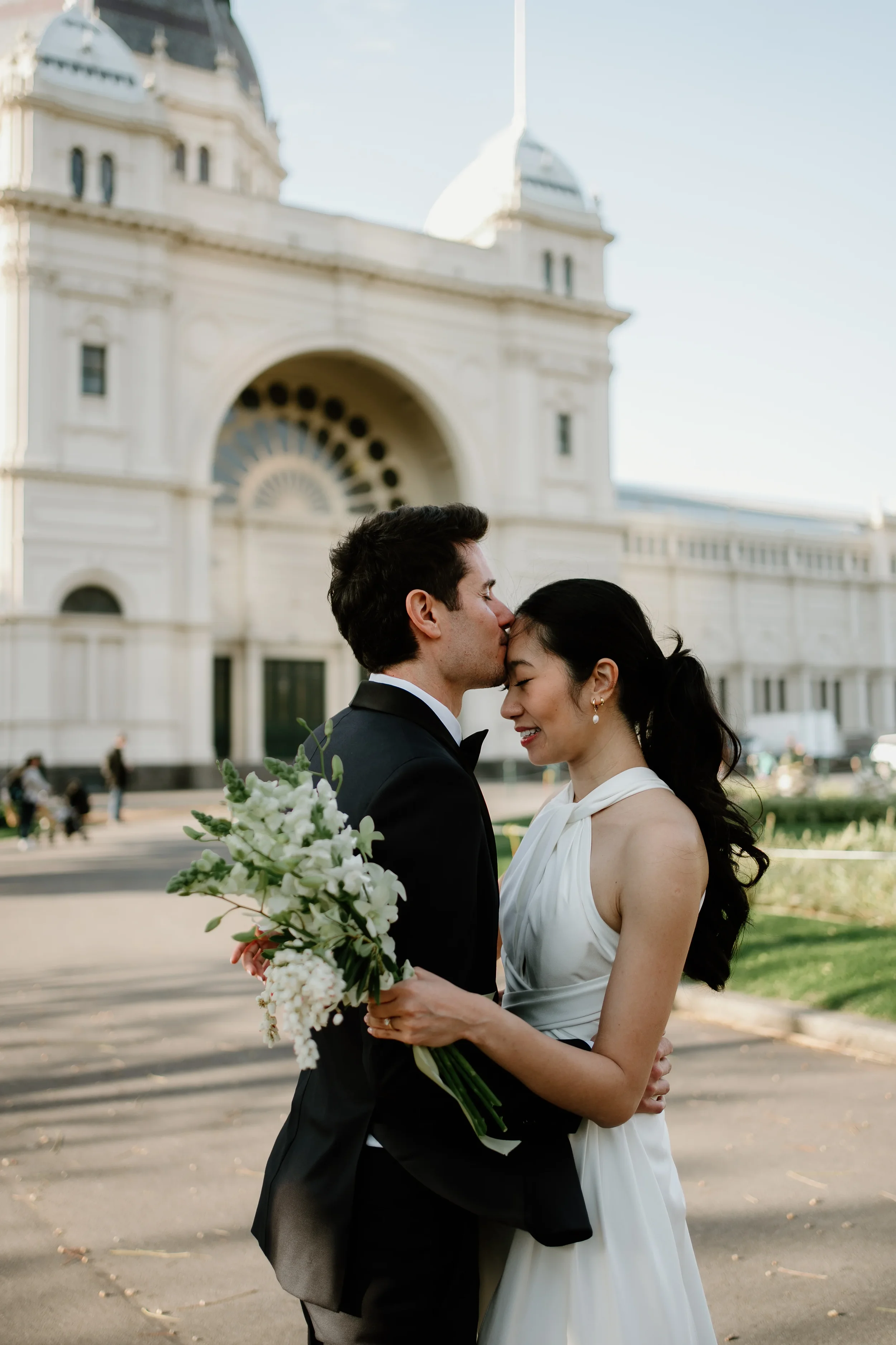 Parliament house & Carlton Gardens Melbourne pre-wedding23.webp