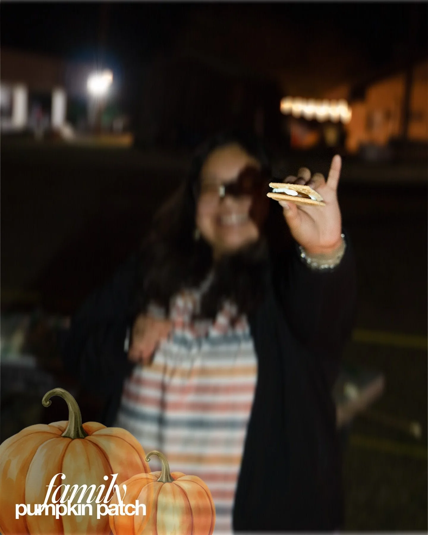There&rsquo;s no telling how long this cozy fall weather will last &mdash; so grab your family, bundle up, and call it a S&rsquo;mores Night!

🎃 Activities: 4&ndash;8 PM
🌽 Pumpkin Patch: Open all day
💥 Admission: Free
🍫 S&rsquo;mores ingredients 