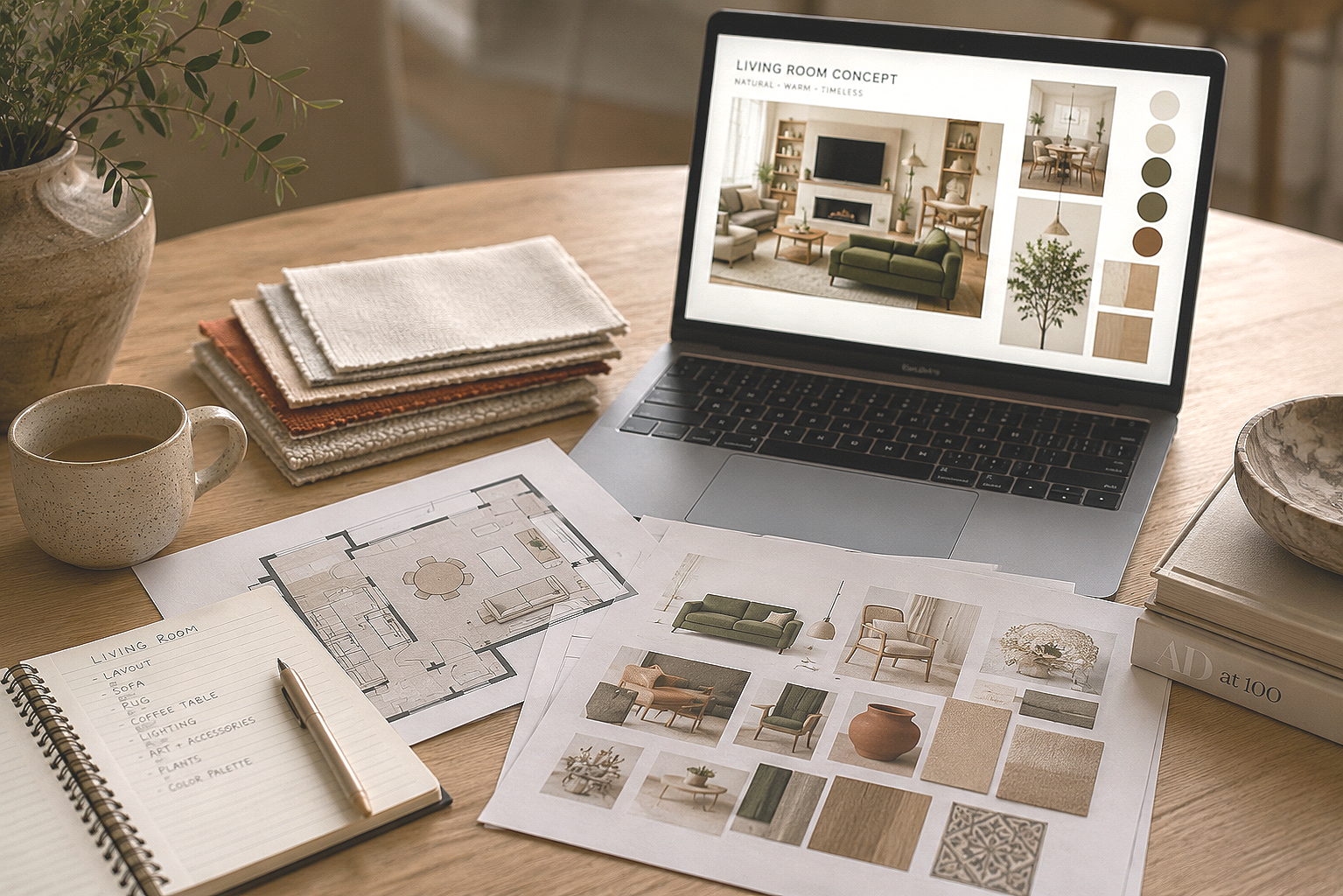 What Can an Online Interior Designer Do Without Visiting Your Home?