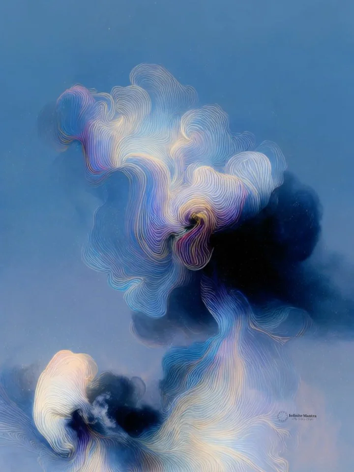 Everything reveals itself in its own time.

Unfold, Lindsay Kokoska 2025

Unfold rests in the quiet moment when potential turns into presence. Color drifts and gathers, as if thought were learning to take shape. Nothing arrives all at once here. Form