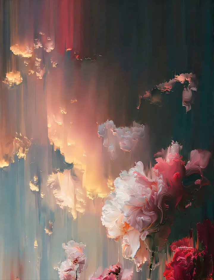 You are still becoming.

Rising Light, Lindsay Kokoska, 2026

Soft forms gather between shadow and glow, like petals drifting through a sky that is slowly brightening. What once felt heavy begins to loosen, making space for something gentler to move 