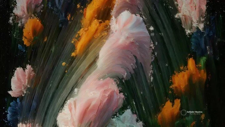 You are the garden remembering how to open.

Flora Optica, Lindsay Kokoska, 2026

Light moves through soft petals and quiet shadows, like the first warmth of spring touching what has been resting beneath the surface. There is a sense of return here, 