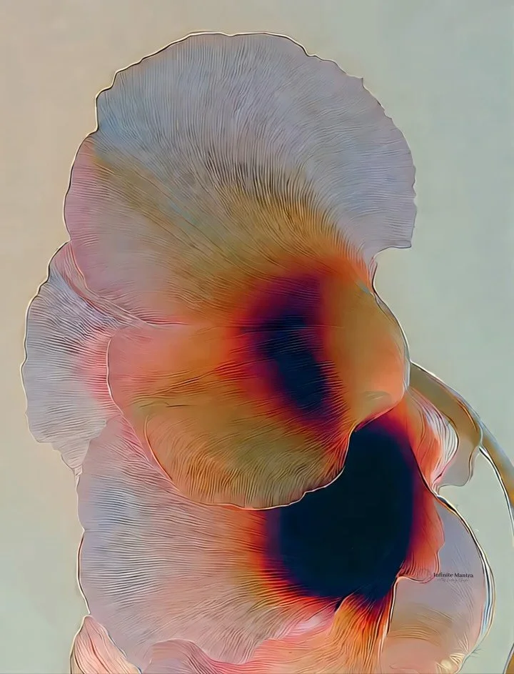 Even the gentlest opening requires courage.

First Light, Lindsay Kokoska. 2026

These forms kept wanting to unfurl. Soft and slow, the way real opening actually happens, not all at once, not dramatically, just petal by petal until suddenly you&rsquo