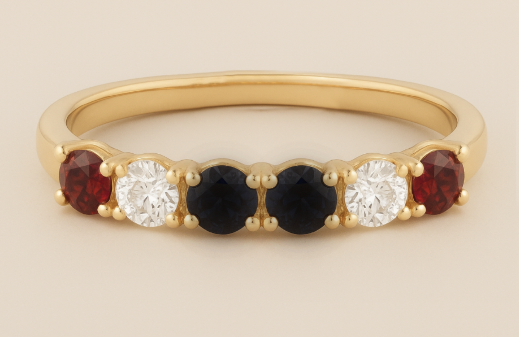 HOLC Graduation Stacker Diamond Ring (Setting Only)