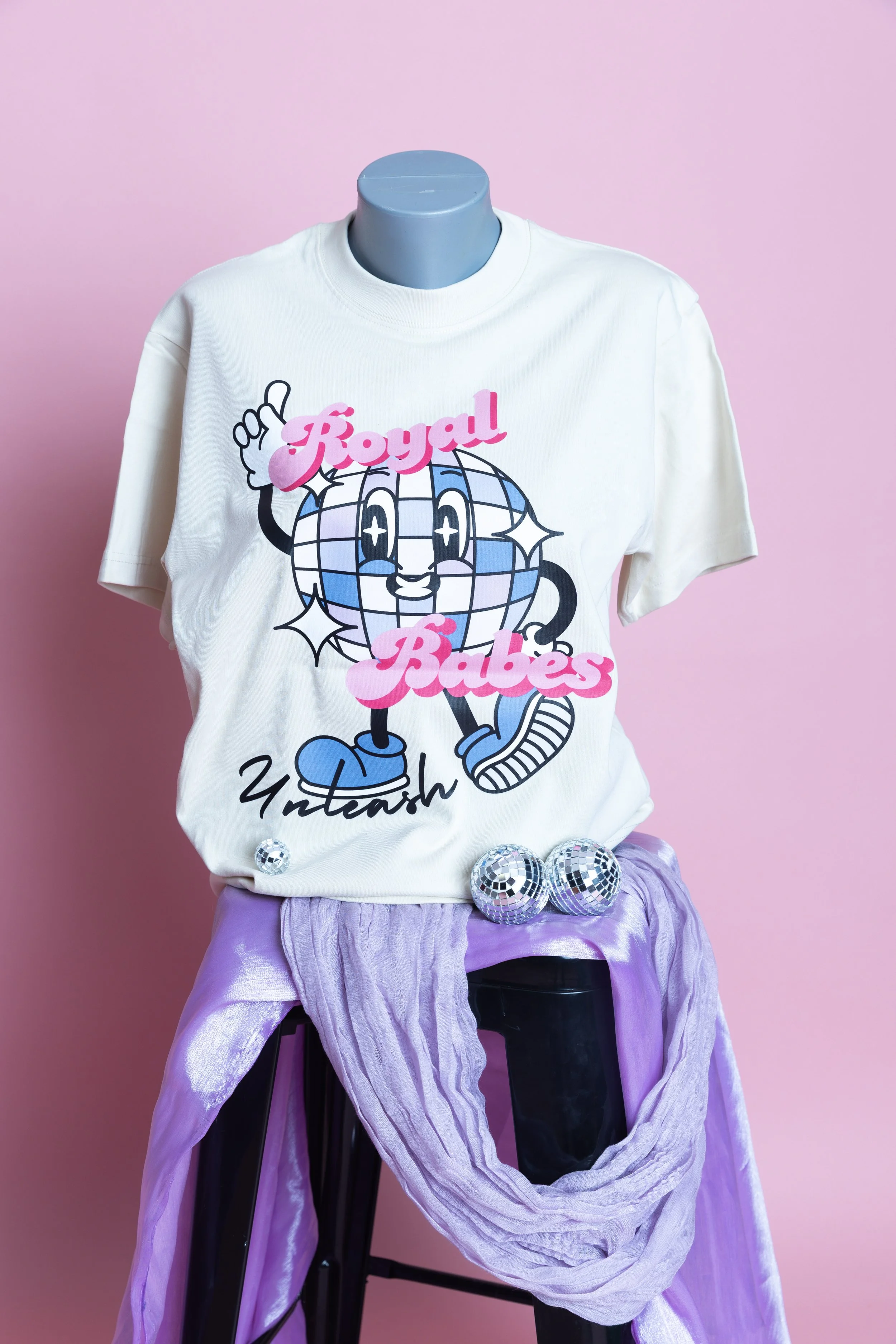 "Unleash" Royal Babes Graphic Tee