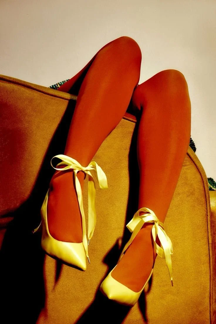 Red Stockings Postcard