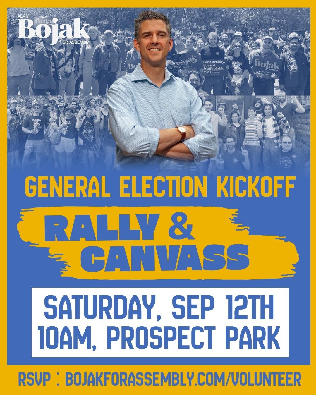 Poster of Adam, Prospect park Canvass 10am