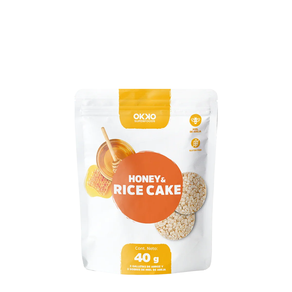 Rice Cakes Miel (40 g) - OKKO