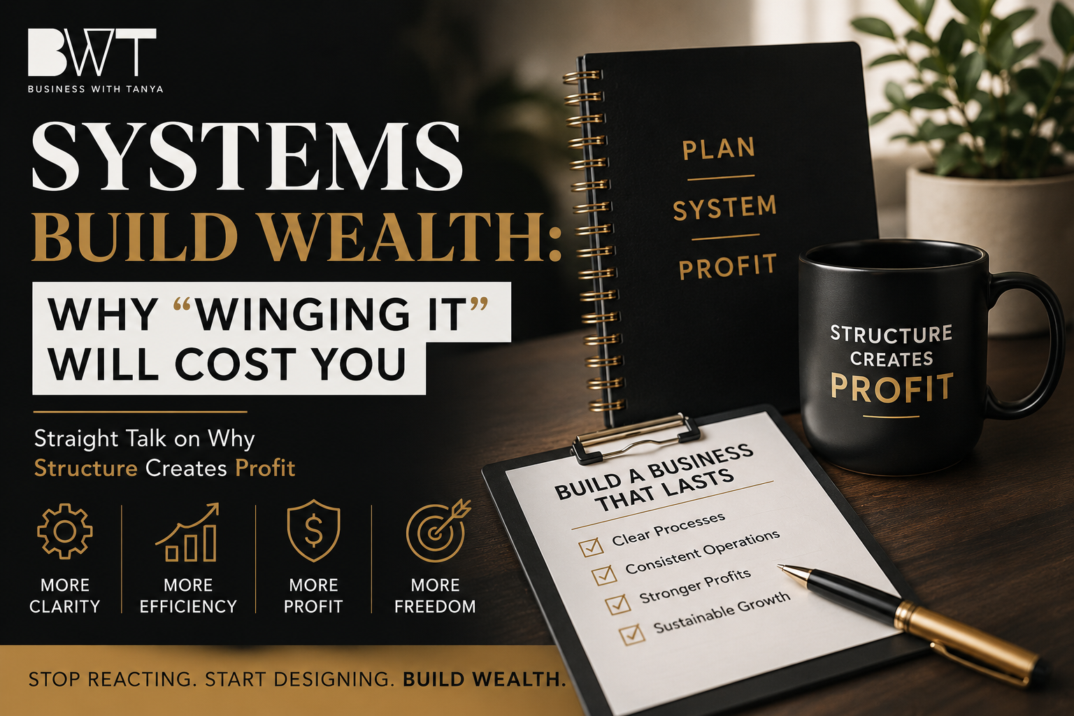 Systems Build Wealth: Why “Winging It” Will Cost You