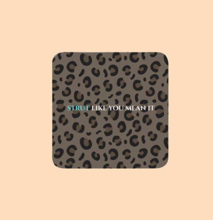 cheetahlicious greeting card