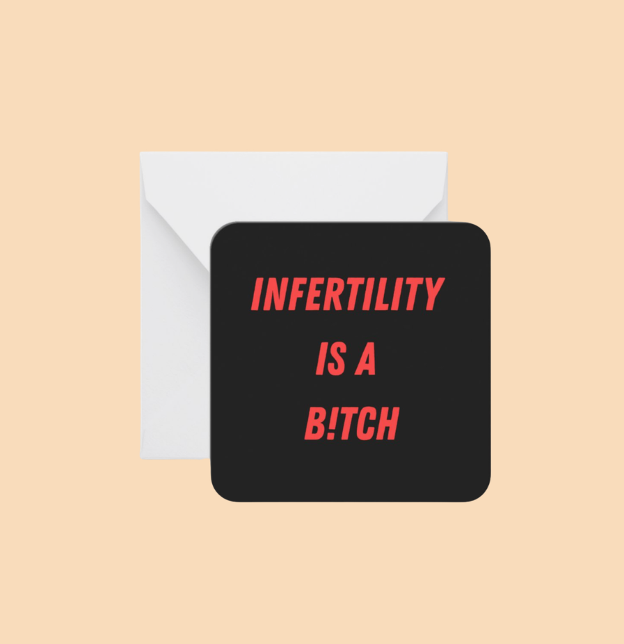 infertility greeting card