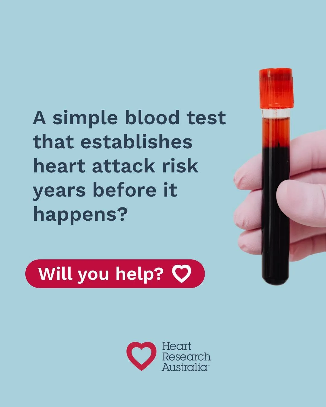Imagine a future where a simple blood test at your GP could predict your heart attack risk years before it happens. 💉🩸 Nearly 27% of heart attacks happen to people considered "low risk". These are people who appear healthy and active, yet