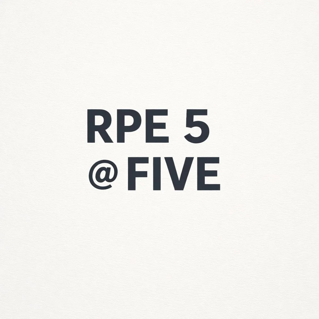 RPE 5 @ FIVE. Use this time to set the standard for Monday. Move with purpose, whether it's active recovery or prep for the week. Discipline doesn't take days off. www.godly-fitness.com info.godlyfitness@gmail.com #GodFit #RPE5atFive #Execution #Prep